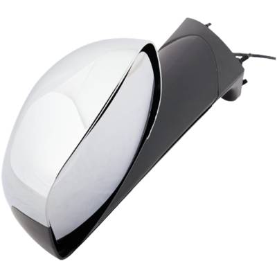 Rareelectrical - Left Driver Side Heated Manual Mirror Compatible With 2018-2021 Freightliner Cascadia 126 116 Bbc - Image 3