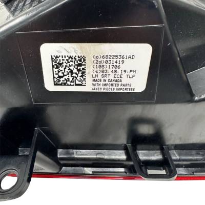 Rareelectrical - Tail Light Compatible With 2015-2022 Chrysler 300 3.6L 5.7L V6 363Hp Replaces 68400331Aa Ch2800212 - Image 5