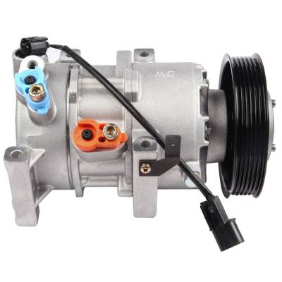 Rareelectrical - A/C Compressor Compatible With 2012-2017 Kia Rio 1.6L L4 Lx Ex Sx 2012-2017 Hyundai Accent Sedan - Image 5