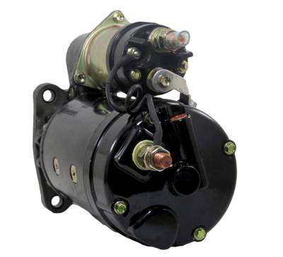 Rareelectrical - New 12V 12T Starter Motor Compatible With Kenworth Truck W900 T600 T800 Cummins 8.9 323-897 - Image 2