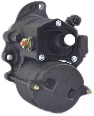 Rareelectrical - Black Push Button Starter Compatible With Harley Touring Softail Flstf Dyna Street Glide Wide - Image 2