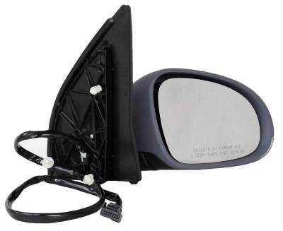 Rareelectrical - Right Passenger Side Door Mirror Compatible With 2006-2009 Volkswagen Gti Volkswagen Rabbit Power - Image 1