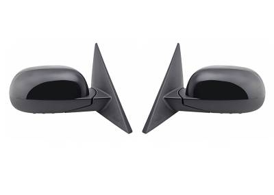 New Door Mirror Pair Compatible With Kia Soul 2015 Power Non-Heated Ki1320194 87620 87610-B2500