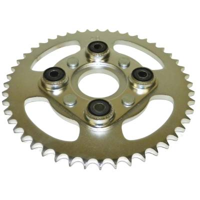 Rear Drive Sprocket 48T 420 Chain Steel Compatible With Honda Atc 110 Atc 125M Trx 125 Trx 90