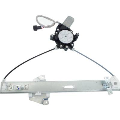 Rareelectrical - New Rear Right Window Regulator Compatible With Mitsubishi Galant Sedan 2004-2012 Mr599950 Mi1551114 - Image 2