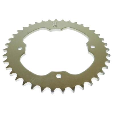 Rear Drive Sprocket 39T 520 Chain Steel Compatible With Kawasaki Tecate 4 250 (Kxf250-A) 1987-1988