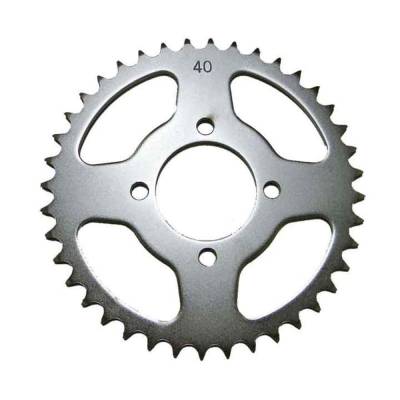 Rear Drive Sprocket 40T 520 Chain Steel Compatible With Kawasaki Lt 160 Quadrunner Lt 230 Quadsport