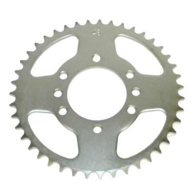Rear Drive Sprocket 43T 520 Chain Steel Compatible With Suzuki Dr 500 Sp 500 Lt 300 Quadrunner Lt-F