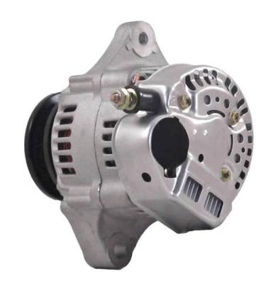 Rareelectrical - New Chevy Mini Alternator Compatible With Denso Street Rod Race 93Mm 60Amp 3-Wire - Image 2