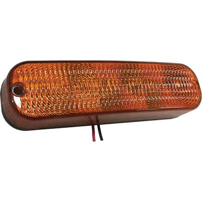 Rareelectrical - Led Amber Cab Warning Light Compatible With John Deere 8430 8440 8450 8560 8570 8630 8640 8650 8760 - Image 2
