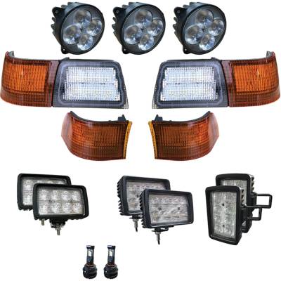 Led Light Kit Compatible With Case Ih Magnum 235 240 245 250 260 Tractor Fpt 8.7L 428W 38500 Lm Plug