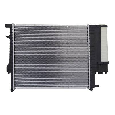 Rareelectrical - Radiator Compatible With 1989-1995 Bmw 525I 2.5L Inline-6 E34 Chassis Sedan And Wagon Automatic - Image 1