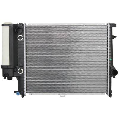 Rareelectrical - Radiator Compatible With 1989-1995 Bmw 525I 2.5L Inline-6 E34 Chassis Sedan And Wagon Automatic - Image 2