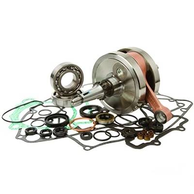 Bottom End Crankshaft Rebuild Kit Compatible With 2006-2008 Kawasaki Kx250f 249Cc 4-Stroke 77.0Mm
