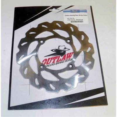 190Mm Rear Brake Disc Rotor Compatible With 2005-2023 Suzuki Rm85 Rm85l 85Cc 2-Stroke Motocross Dirt