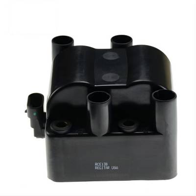 Rareelectrical - Ignition Coil Compatible With 1993-2001 Gaz Gazelle 2.3L/2.4L Inline-4 Ignition Module 4-Pin - Image 1