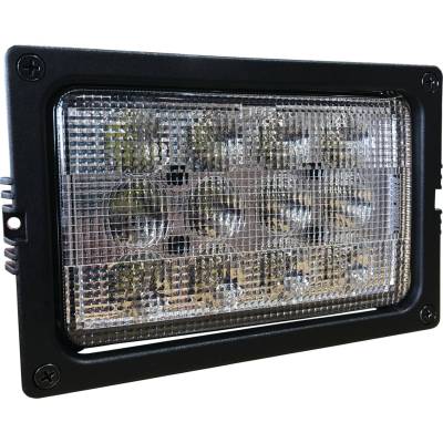 Rareelectrical - 4X6 Led Hi/Lo Beam Headlight Compatible With John Deere W110 W150 W155 Macdon M100 M105 M150 M155 - Image 2