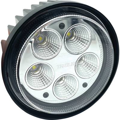 Rareelectrical - Led Round Headlight Insert Flood 12-24V Plug Play Compatible With John Deere 6105R 6115R 6130R 6145R - Image 3