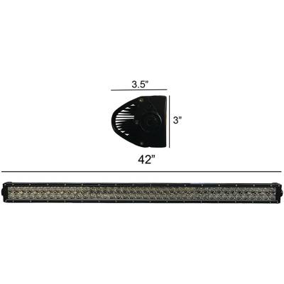 Rareelectrical - 42 Inch Double Row Led Light Bar 14500 Lumens Spot Flood Combo 240W 12-24V Compatible With John - Image 3