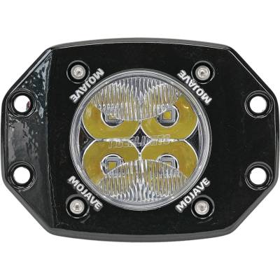 Rareelectrical - Mojave 3 Inch Led Flush Mount Racing Light Compatible With Off-Road Utvs Atvs Side-By-Sides Trucks - Image 3