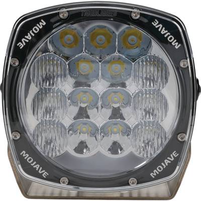 Rareelectrical - Mojave 8 Inch Led Racing Light Spot Flood Compatible With Off-Road Utvs Atvs Side-By-Sides Trucks - Image 3