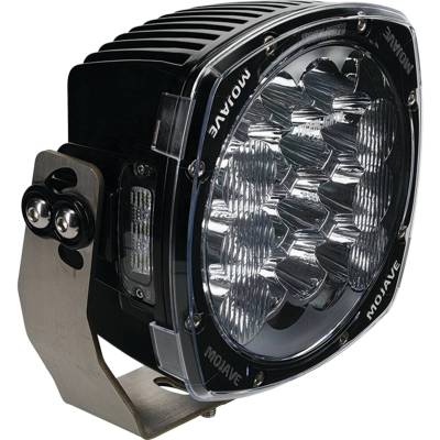 Rareelectrical - Mojave Series Dual 8 Inch Led Racing Light Kit 26000 Lumens 300W 12-24V 2 Lights Lens Covers Harness - Image 2
