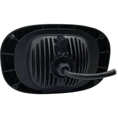 Rareelectrical - Led Flush Mount Rectangular Headlight 3000 Lumens Flood 32W 12-24V Compatible With Gehl Sl7810 - Image 3