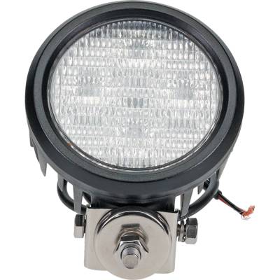 Rareelectrical - 5" Round Led Flood Beam Work Light Compatible With John Deere Case Ih Kubota Tractor Construction - Image 3