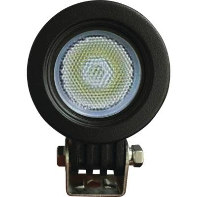 Single Led Flood Beam 1000 Lumens 10W 12-24V 2-1/8 Inch Round Compact Universal Compatible With John