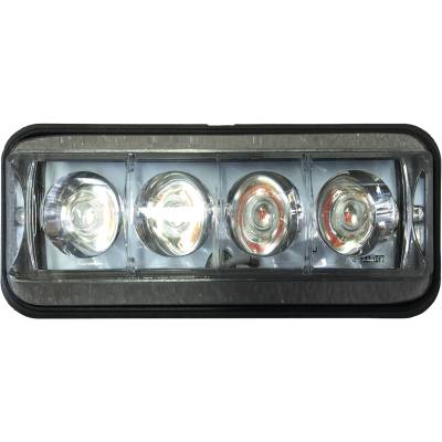 Rareelectrical - Led Marker And Flasher Light Flood Flashing Compatible With Agricultural Industrial Off-Road - Image 2