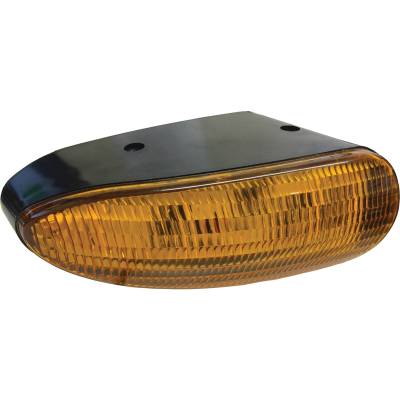 Rareelectrical - Led Amber Cab Corner Light 11W Flood 12-24V Compatible With John Deere 7130 7220 7230 7320 7330 7420 - Image 1