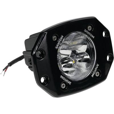 Rareelectrical - Mojave Series 3 Inch Flush Mount Led Racing Light Kit 3000 Lumens 40W 12-24V 2 Lights Harness Heavy - Image 2