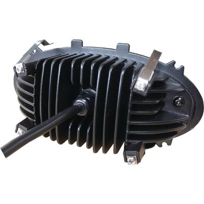 Rareelectrical - Amber Led Oval Cab Light Flush Mount 40W Spot Flood Compatible With John Deere 9360R 9420R 9470R - Image 2