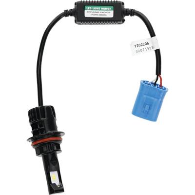 Rareelectrical - 9007 Hb5 Led Headlight Conversion Kit 1400 Lumens 16W 6000K Cool White Hi Lo Beam Plug Play 12V - Image 2