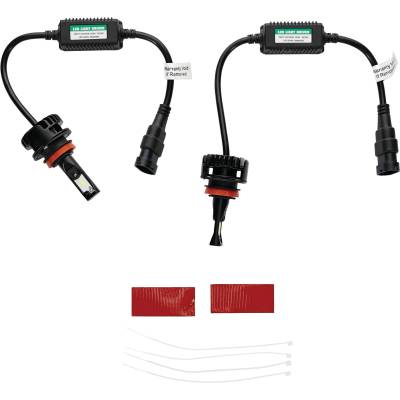 Rareelectrical - Led Headlight Fog Light Conversion Kit H11 H8 H9 Compatible With Halogen Bulb Replacement 16W 1400 - Image 1
