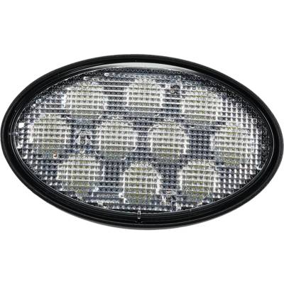 Rareelectrical - Led Oval Work Light Compatible With Jcb 3Cx Midi-Cx Backhoe 406 407 409 Tm180 Tm220 Tm310 Tm310s - Image 3