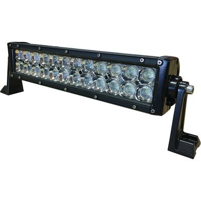 72W Double Row Led Light Bar Spot Flood Combo Compatible With Agricultural Industrial Off-Road