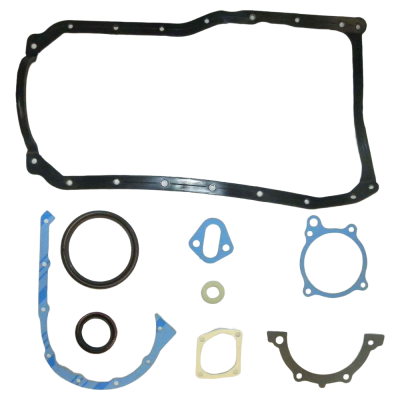 Lower Conversion Gasket Set Compatible With Mercruiser Volvo Penta 3.0L 181 Cid Gm 4-Cyl 1-Piece Rms