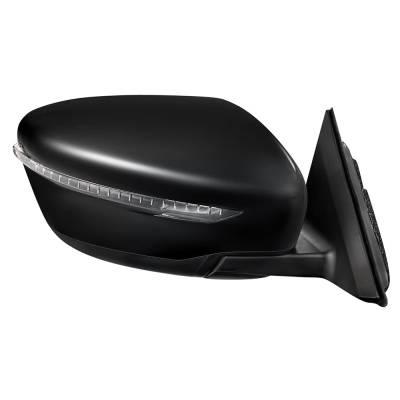 Rareelectrical - New Direct Fit Right Passenger Side Door Mirror Compatible With 2014-2016 Nissan Rogue Power - Image 2