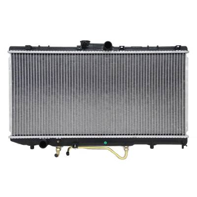 Rareelectrical - Radiator Compatible With 1990-1993 Toyota Celica St 1.6L L4 Coupe Hatchback Automatic Transmission - Image 2