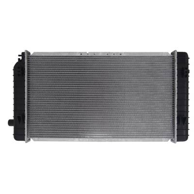 Rareelectrical - Radiator Compatible With 1994-1996 Chevrolet Beretta Corsica 2.2L L4 3.1L V6 Crossflow Aluminum Core - Image 1