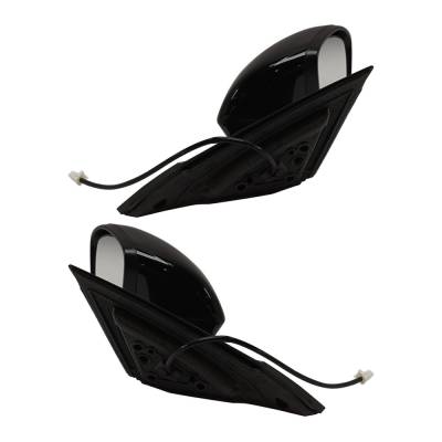 Rareelectrical - New Pair Of Mirror Compatible With Nissan Altima Sr Platinum Advance Edition One Sl Sv Exclusive - Image 3