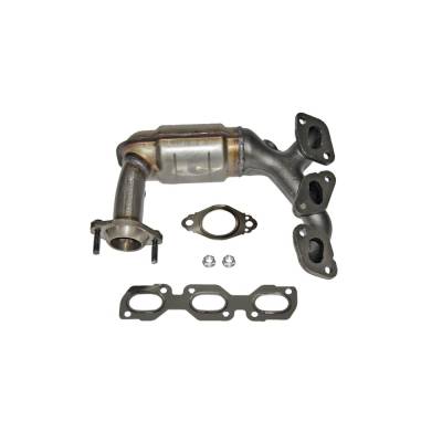 Rareelectrical - Front Left Direct-Fit Cat Converter Compatible With 2001-2004 Ford Mazda Escape 3.0L V6 Dohc 24V - Image 2