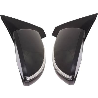 Rareelectrical - New Pair Of Mirror Compatible With Kia Sportage Ex Lx Sx Luxury Sport Utility 4-Door 2.0L 2.4L 2011 - Image 3
