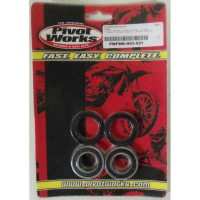 New Atv Front Wheel Bearing Kit Compatible With Honda/Ktm Cr Crf Ktm Sx Exc Bearings Seals Both