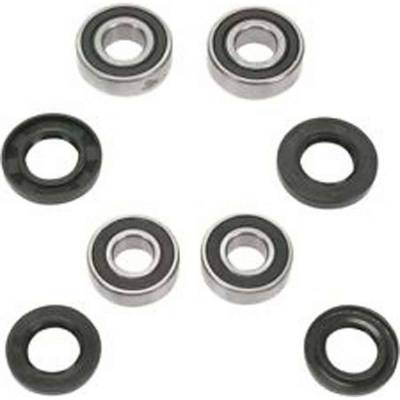 New Front Wheel Bearing Seal Kit Compatible With Suzuki/Kawasaki Lt50 Lt80 Lt-Z50 Lt-Z90 Kfx50 Kfx80