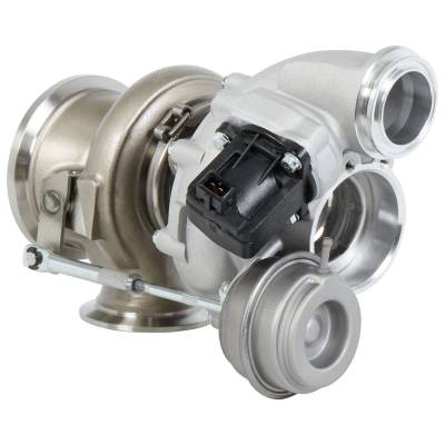 Rareelectrical - New Turbocharger Compatible With Bmw 650I Base 4.4L V8 2012 By Part Numbers 11657590598 7576985 - Image 2