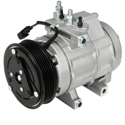 Rareelectrical - A/C Compressor Compatible With 2007-2014 Ford Expedition 5.4L V8 Lincoln Navigator F-150 F-250 Super - Image 1