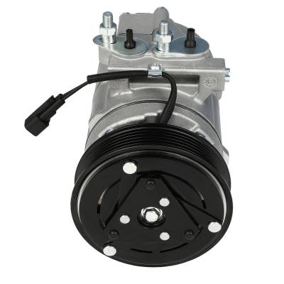 Rareelectrical - A/C Compressor Compatible With 2007-2014 Ford Expedition 5.4L V8 Lincoln Navigator F-150 F-250 Super - Image 2