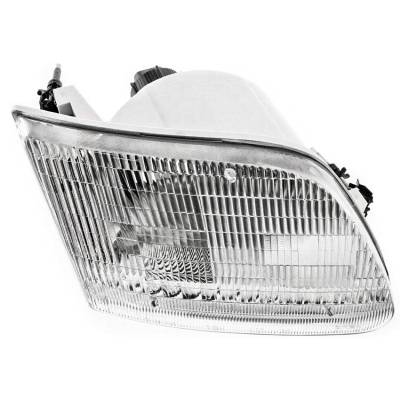 New Right Passenger Headlight Assembly Compatible With 1997-2003 Ford F-150 1997-2002 Expedition
